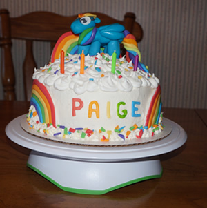 Rainbow Pony Cake